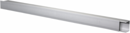 Aluminum Raceway 1 Channel 10 Ft, NEMA 1 Rated, Satin Finish