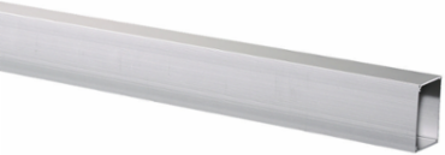 Aluminum Raceway 1 Channel 10 Ft, NEMA 1 Rated, Satin Finish