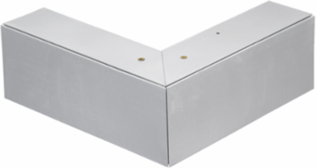 Metal Raceway External Elbow 9.4 Inch Width Aluminum