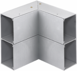 Metal Internal Elbow Raceway 6.4 Inch Aluminum