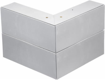 Aluminum Raceway External Elbow 8.300 Inch Width