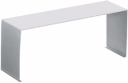 Metal Raceway Cover Clip, Aluminum, 2.34 Inch Width