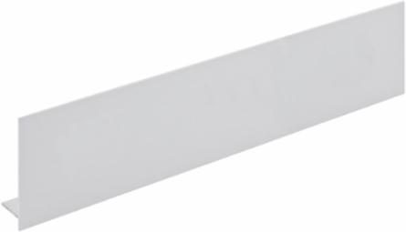 Metal Raceway Blank End Fitting, 3 Inch, Aluminum