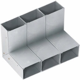 Aluminum Raceway Inverted Internal Elbow 8.9 Inch Width
