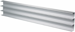 Metal Raceway 3-Channel 10 ft Aluminum, NEMA 1 Rating