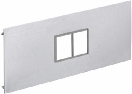 Aluminum Metal Raceway, 1-Gang, Ortronics Opening, 3 Inch Width