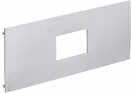 Aluminum Metal Raceway, 1-Gang, Ortronics Opening, 3 Inch Width