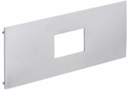 Aluminum Metal Raceway, 1-Gang, Ortronics Opening, 3 Inch Width