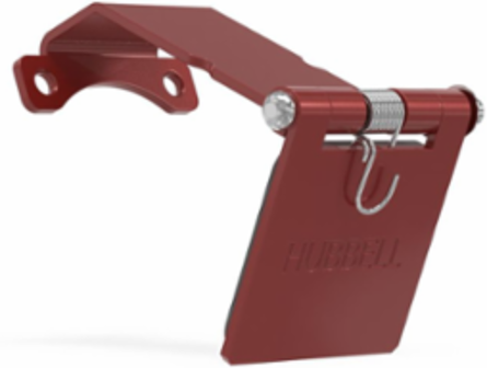 Single Pole Female Angled Brown Snap Cover, for 300/400A AC/DC, Single Conductor, Thru-Hole Mounting