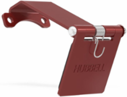 Single Pole Male Angled Brown Snap Cover, for 300/400A AC/DC, Single Conductor, Thru-Hole Mounting
