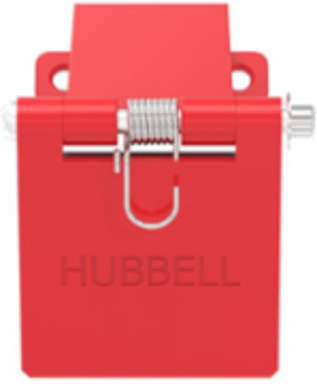 Single Pole Male Angled Red Snap Cover, for 300/400A AC/DC, Single Conductor, Thru-Hole Mounting