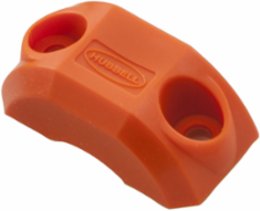 Insulgrip Size 1 Orange Cord Clamp, 0.230"-0.720" Cord Range, 20 A Rating