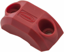 Colored Cord Clamp Size 1 Red, 20 A, 125 VAC, 0.700 Inch Width