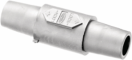 Industrial Grade Heavy Duty Coupler, 400A 600V AC/DC, Double Female, Pre-Wired