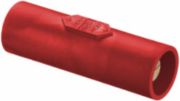 Heavy Duty Industrial Grade Coupler, 400A 600V AC/DC, Red, Double Male