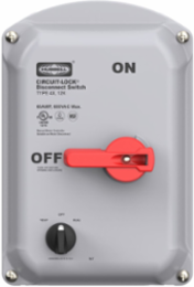 Industrial Grade 100A Motor Disconnect Switch with Jog, IP69k