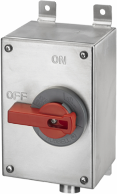 Disconnect Switch 30A 600V AC NEMA 4X Stainless Steel 8.5x6x4.12 Inch