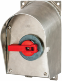 Disconnect Switch, 60A 600V AC, Sloped Type 4X, Stainless Steel