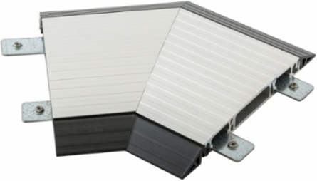 FloorTrak PRO 45 Degree Track, Aluminum, 6.4 Inch Width