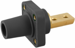 SINGLEPOLE, 400A FEM BUS 2 HOLE, BLACK