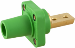 SINGLEPOLE, 400A FEM BUS 2 HOLE, GREEN