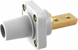 SINGLEPOLE, 400A FEM BUS 2 HOLE, WHITE