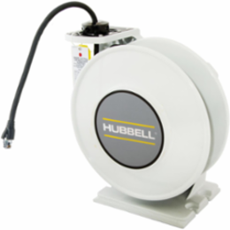 Industrial Cat6 Data Reel, 50 Ft Length, Durable Aluminum Construction