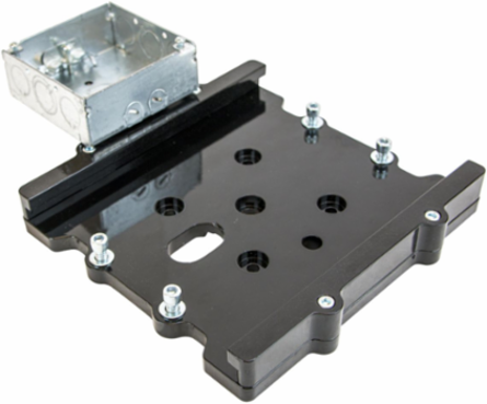 inREACH Cord Reel Mounting Bracket, Cast Aluminum, 11.7 Inch Wide