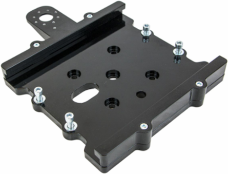 inREACH Cord Reel Mounting Bracket, Cast Aluminum, 11.7 Inch Wide