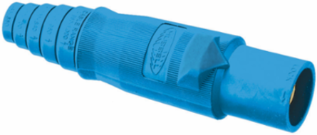 Heavy Duty Single Pole Male Plug Body, 400A, 600V AC/DC, Pre-Wired