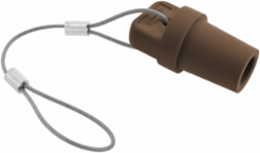 Heavy Duty Single Pole Male Device Cap, 300/400A AC/DC, 600V