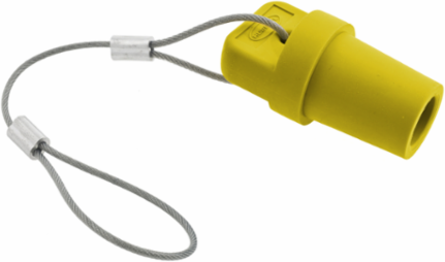 Heavy Duty Male Device Cap for 300/400 A 600V AC/DC, Single Conductor