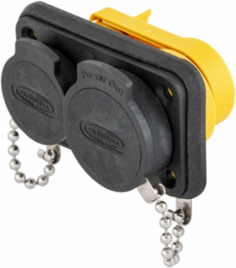 Duplex Dust Protection Cap, 0.68 Inch x 2.6 Inch x 1.59 Inch, TPE Material