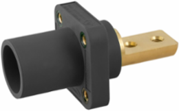 SINGLEPOLE, 400A MALE BUS 2 HOLE, BROWN
