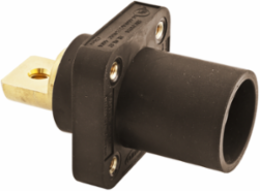 Heavy Duty Single Pole Male Bus Receptacle, 300/400A 600V AC/DC, 5.750 Inch Width
