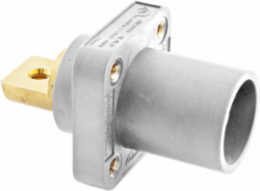Industrial Grade Male Bus Receptacle 300/400A 600V AC/DC Single Pole 2.730 Inch