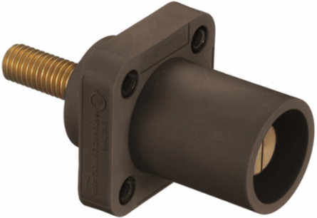 Single Pole Male Receptacle 300/400A 600V AC/DC, 2.190 Inch Width