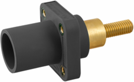SINGLEPOLE, 300/400A ML EXTSTUD REC, BK