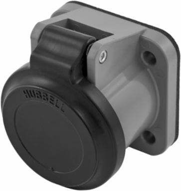 Single Pole Weatherproofing Cover, Non-Metallic, Black, 400 A, 600V AC/DC