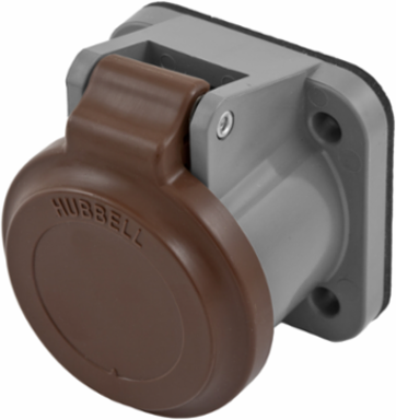 Non-Metallic Weatherproofing Cover, Brown, 400 A, 600V AC/DC