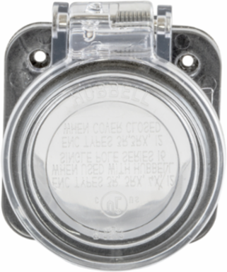Non-Metallic Clear Singlepole Cover, 2.240 Inch, 400 A Amperage Rating