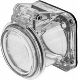 Non-Metallic Clear Singlepole Cover, 2.240 Inch, 400 A Amperage Rating