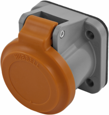 Weatherproofing Cover 5.750 Inch Non-Metallic Orange 400 A