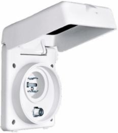 Marine Hull Inlet, Phone and TV, 4 Inch, 2-Pole, Thermoplastic, IP55