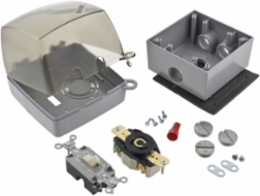 Pool Pump Kit, 20A 125V, 2-Pole, 3-Wire Grounding, 5.8 Inch Width