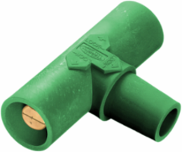 Heavy Duty Paralleling Tee, 400A 600V AC/DC, Pre-Wired, Green, 6 Inch