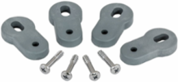 Industrial Grade IEC Pin and Sleeve Replacement Mounting Feet for 30A Switches, Pack of 10