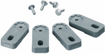 IEC Pin and Sleeve Replacement Mounting Feet 4.7 Inch