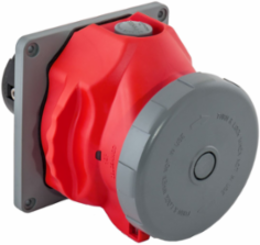 Heavy Duty IEC Pin and Sleeve Receptacle, 100 A, 3 Phase 480 VAC, Watertight