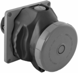 IEC Pin & Sleeve Receptacle, 100 A 3 Phase Y 347/600 VAC, 4-Pole, IP69k